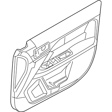 Ford 8N7Z-5423942-BA Panel Assembly - Door Trim