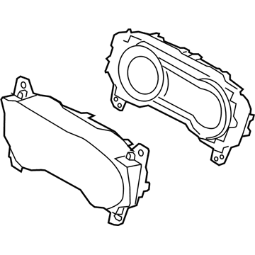 Ford GJ7Z-10849-AJ Instrument Cluster