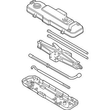 Ford BL3Z-17080-B Jack Assembly - Lifting