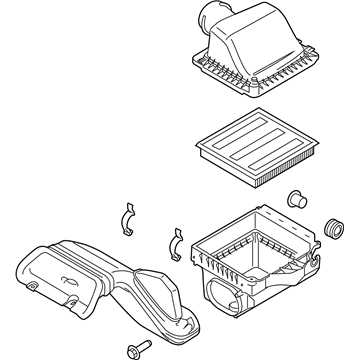 Ford FL3Z-9600-D Cleaner Assembly - Air