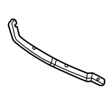 2001 Lincoln LS Weather Strip - XW4Z-5420530-BA