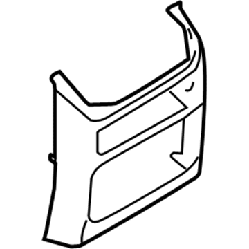 Ford JL7Z-78045E24-AAE PANEL - GLOVE COMPARTMENT FRON