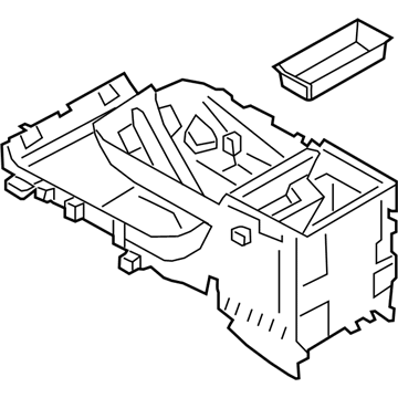 Ford JL7Z-78045B30-AA Support Assembly - Console