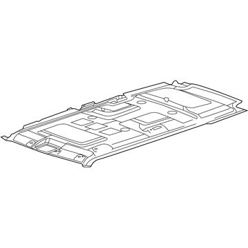 Ford DA8Z-7451916-EA Headlining - Roof