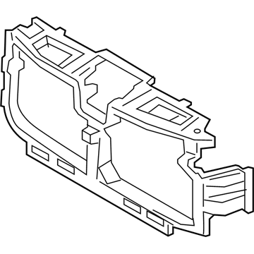 Ford HC3Z-8B455-A Bracket - Radiator Grille