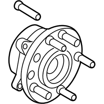 Ford GT Wheel Hub - FR3Z-1104-E