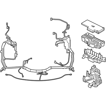 Ford DC3Z-12A581-C Wire Assembly