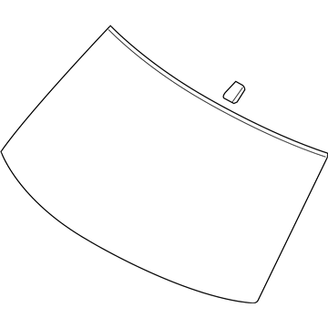 Ford 8A8Z-7403100-A Windshield Glass