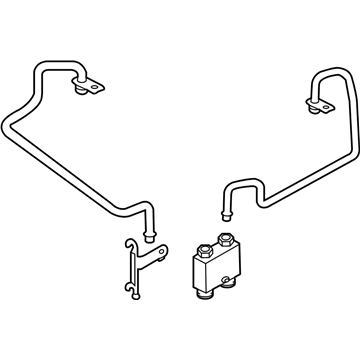 Ford Taurus Automatic Transmission Oil Cooler Line - AG1Z-7R081-B