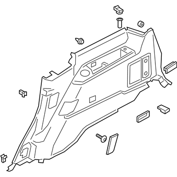 Ford JL7Z-4031112-EJ PANEL - TRIM