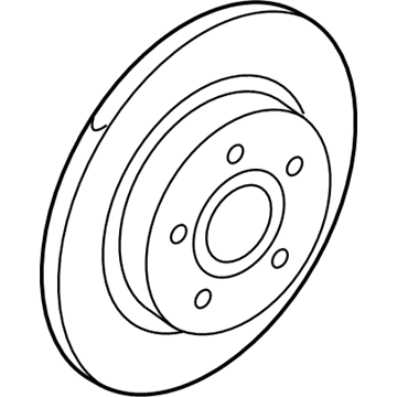 Ford G1FZ-2C026-A Rotor Assembly - Brake