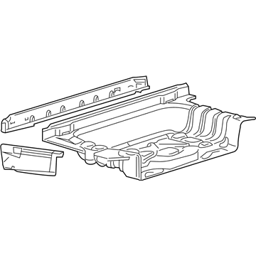 Lincoln Floor Pan - 3W1Z-5411215-AA