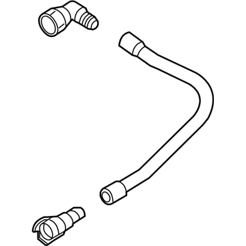 Ford Focus Crankcase Breather Hose - CP9Z-6758-A