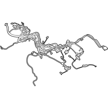 Ford JC3Z-12A581-AY Wire Assembly
