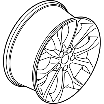 Ford EJ7Z-1007-F Wheel Assembly