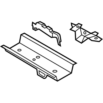 Ford DV6Z-4K338-B Cross Member - Rear Axle Mounting