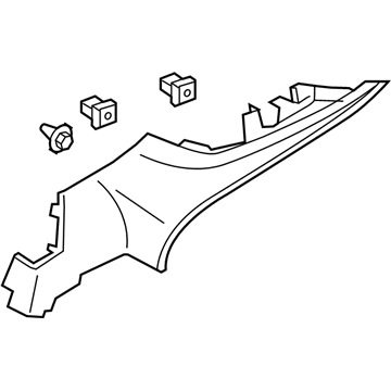 Ford HS7Z-7831012-AD Trim Assembly - Quarter