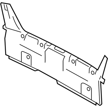 Ford 6G1Z-5411318-BA Plate - Door Scuff