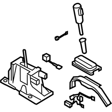 Ford 9L2Z-7210-AB Lever - Gear Shift