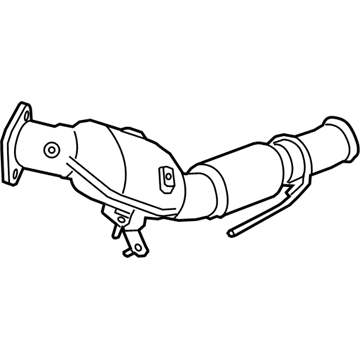 2016 Ford Focus Catalytic Converter - G1FZ-5E212-A