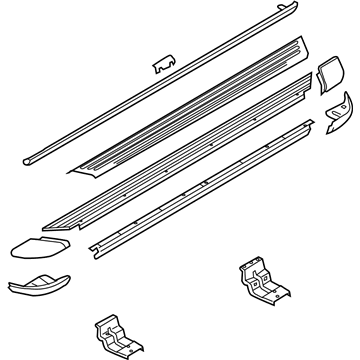 Ford 7L2Z-16458-AC Step Assembly