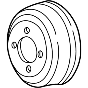 Ford AC3Z-8509-CA Pulley - Water Pump