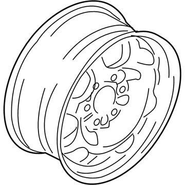 Ford JL1Z-1007-C Wheel Assembly