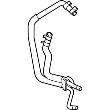 2010 Ford F-350 Super Duty Automatic Transmission Oil Cooler Line - BC3Z-7R081-D