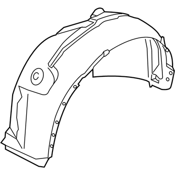 Ford CJ5Z-16102-B Guard