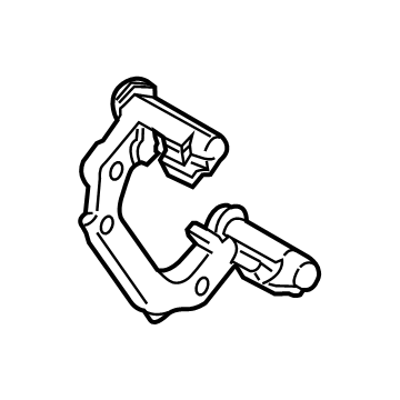 Ford 98AZ-2B511-A Plate Assembly - Brake Back