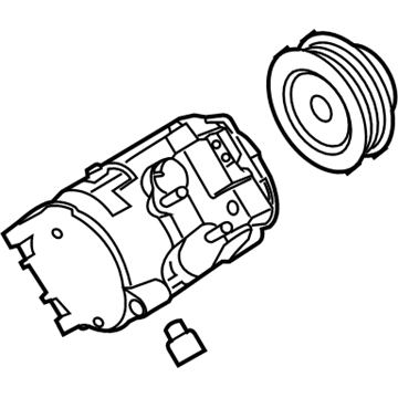 Ford FR3Z-19703-J Compressor Assembly