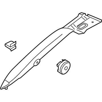 Ford FR3Z-7603598-AB Moulding - Windshield