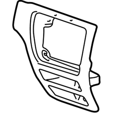 Ford 3F1Z-5404338-BAB Panel - Instrument