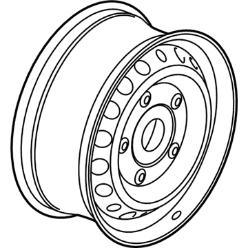 Ford CK4Z-1007-F Wheel Assembly