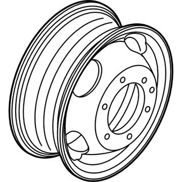 Ford JK4Z-1007-B Wheel Assembly