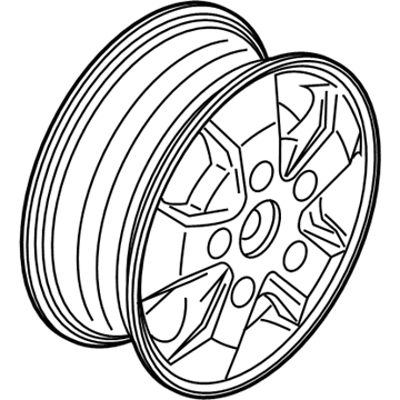 Ford JK4Z-1007-A Wheel Assembly