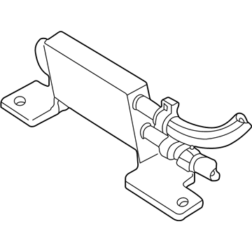 Mercury Power Steering Cooler - 8L2Z-3D746-A