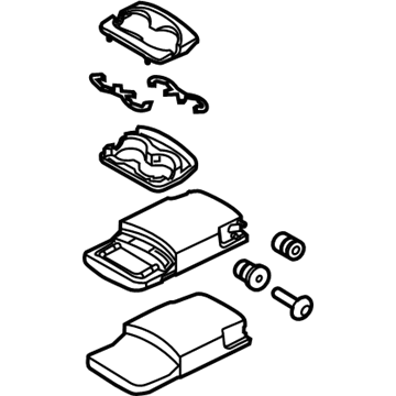 Ford Focus Armrest - F1EZ-5867112-AC