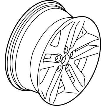 2018 Ford Explorer Spare Wheel - JB5Z-1007-D