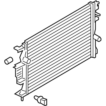 Ford Fusion Radiator - HG9Z-8005-A
