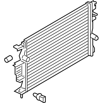 Lincoln Radiator - HG9Z-8005-A