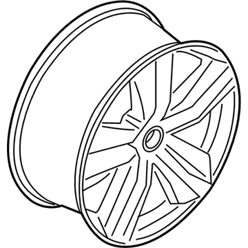 Ford HR3Z-1007-A Wheel Assembly