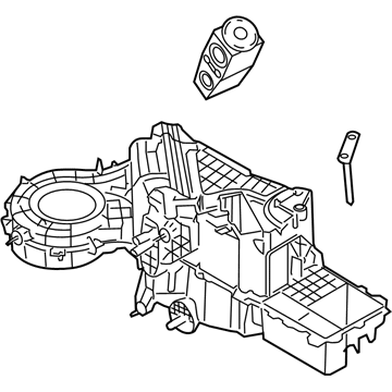 Ford FL1Z-19850-B Evaporator Assembly