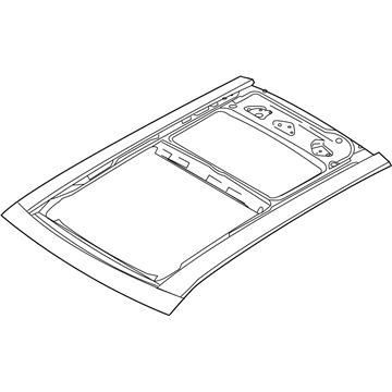 Ford AE9Z-7450056-A Rail Assembly - Roof