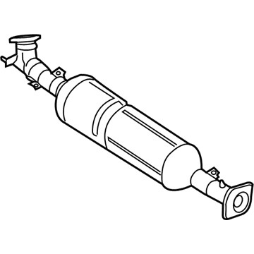 2017 Ford Transit Catalytic Converter - GK4Z-5F250-D