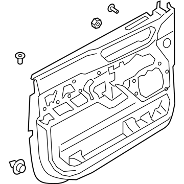 Ford JL7Z-7823943-AC Panel - Door Trim - Lower