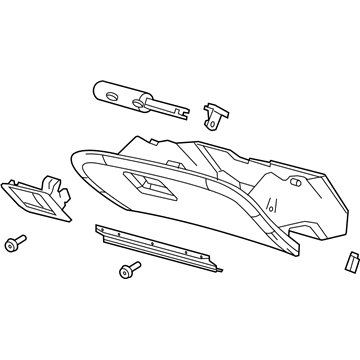 Ford 3W7Z-54060T10-AAA Box Assembly - Glove Compartment