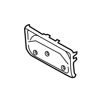 Ford D2BZ-17A385-BB Bracket - License Plate