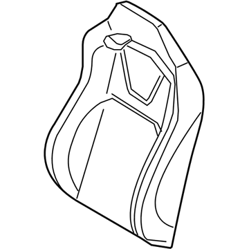 Ford FR3Z-6364416-HH Seat Back Cover Assembly