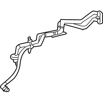 Lincoln LS A/C Hose - 3W4Z-19835-BA